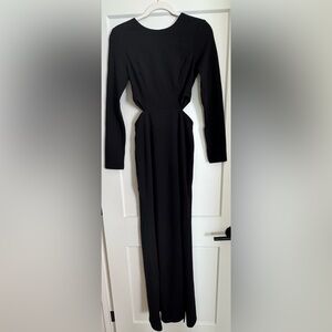 Lulu's Chic Black Long Sleeve Dress